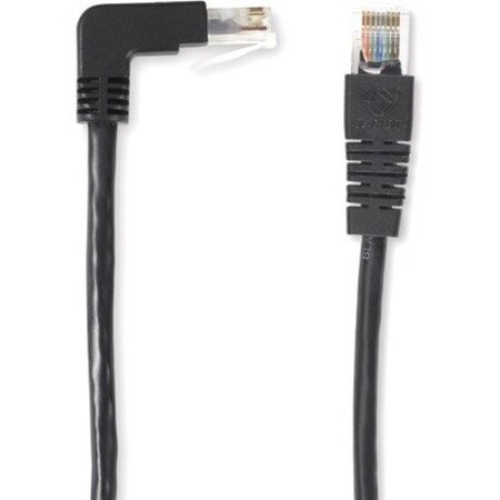 Black Box 3Ft Bk Cat5E Angled Cable EVNSL27E-0003-90DS